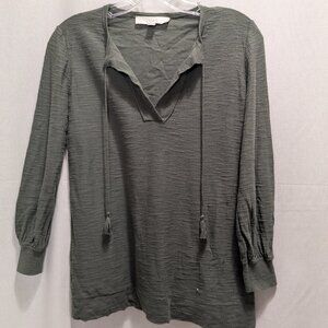 Olive Knit Top